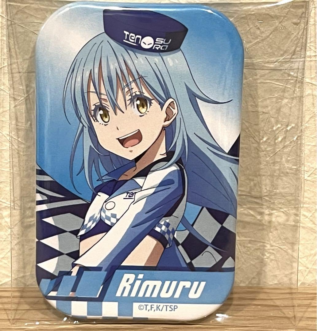 転生したらスライムだった件 転スラ レーシング 衣装 スクエア 缶バッジ リムル 転生したらスライムだった件 トレーディングスクエア缶バッジ